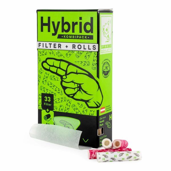 Kombipack - 33 Filter + 4m Blättchen (Hybrid)