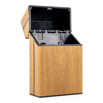 Zigarettenetui mit Holzoptik