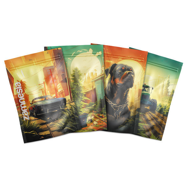 Saint Andreas Z-Lock Vorratsbeutel (Groß)