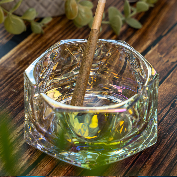 Aschenbecher aus Glas (Zamnesia)