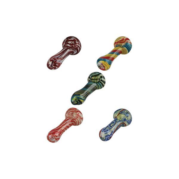 Color Swirl Spoon Pipe