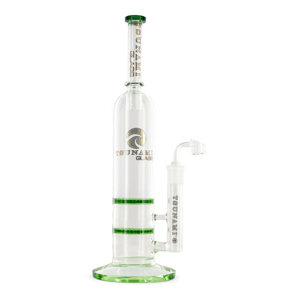 Double Honeycomb Dab Rig 15'' (Tsunami Glass)