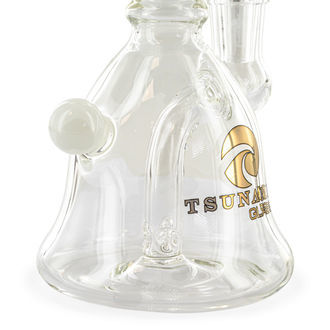 Dab Rig Mini Bell 6″ (Tsunami Glass)