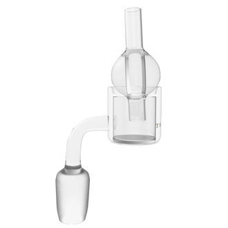 Thermal Quartz Banger mit Carb Cap (Tsunami Glass)