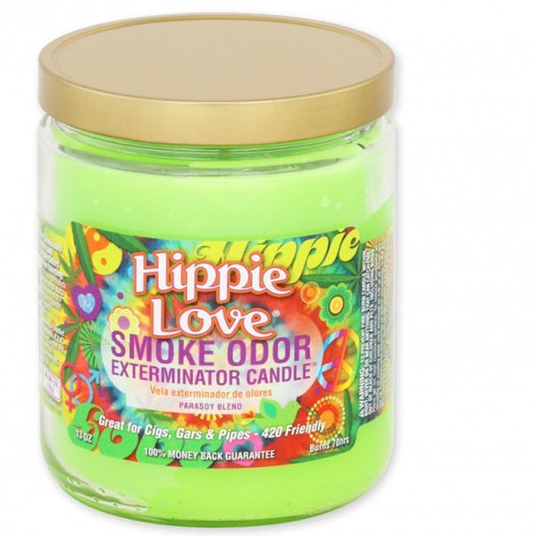 Kerze Hippie Love (Smoke Odor Exterminator)