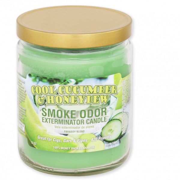 Candle Cool Cucumber & Honey (Smoke Odor Eliminator) 13oz