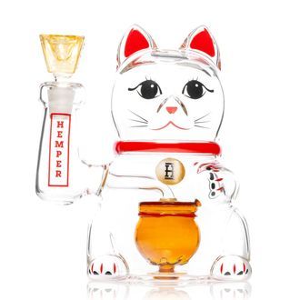 Lucky Money Cat Bong (Hemper)