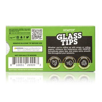 Glas-Filtertips (Hemper)