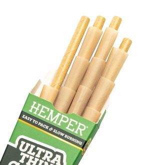 Ultra Thin Brown Mini Cones (Hemper) 10pk