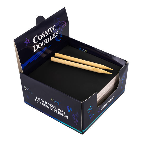 Cosmic Doodles Kratzbilder (Zamnesia)