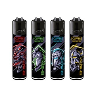 Clipper Feuerzeug Cyborg Warriors Clipper Feuerzeug Cyborg Warriors