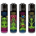 Feuerzeug Trippy Alien (Clipper)