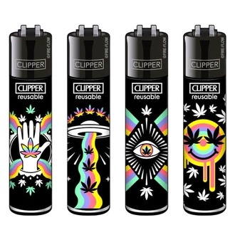 Klassisches Gras-Kunst Feuerzeug (Clipper)