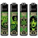 Klassisches Gras-Kunst Feuerzeug (Clipper)