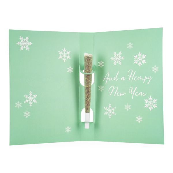 Weihnachtskarte „Merry Juana“