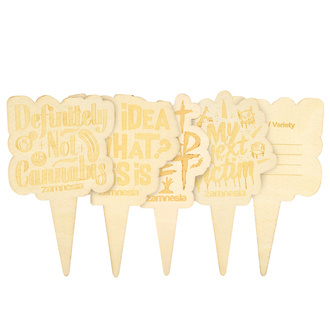 Pflanzschilder aus Holz (Zamnesia) Pflanzschilder aus Holz (Zamnesia)