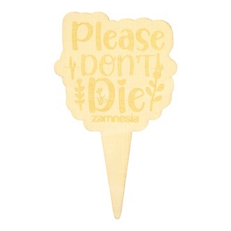 Pflanzschilder aus Holz (Zamnesia)