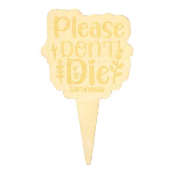 Pflanzschilder aus Holz (Zamnesia)