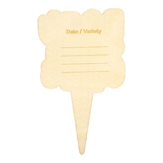 Pflanzschilder aus Holz (Zamnesia)