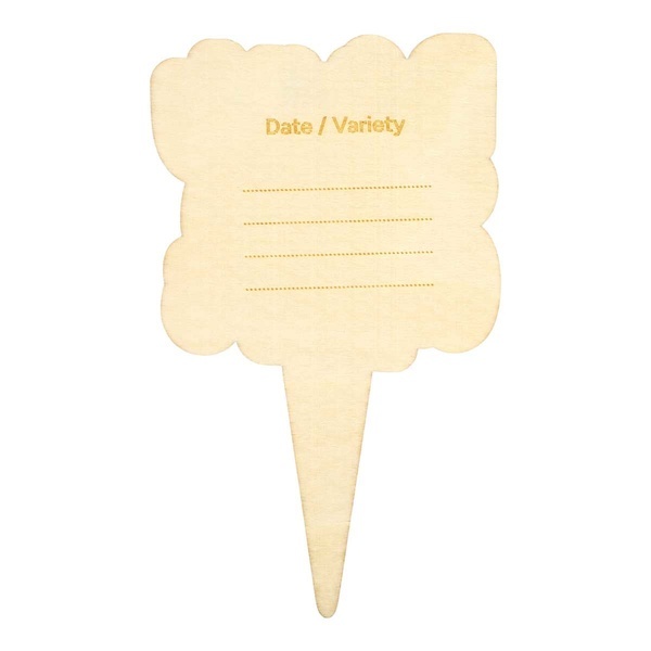 Pflanzschilder aus Holz (Zamnesia)