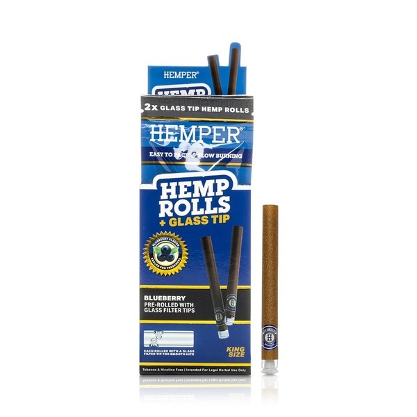 King Size Pre-Rolls + Glas-Tip 2 Stk. (Hemper)