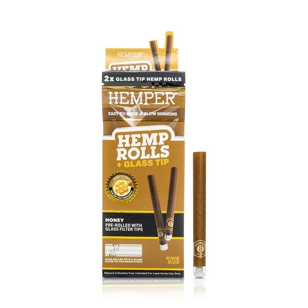 King Size Pre-Rolls + Glas-Tip 2 Stk. (Hemper)