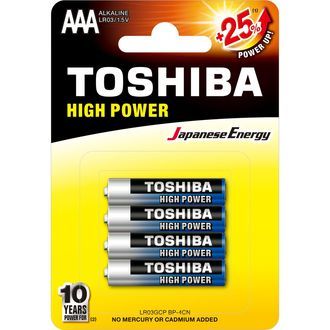 Alkaline AAA Batterien (TOSHIBA)