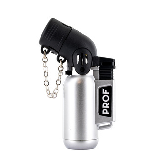 Metall-Feuerzeug mit Doppel-Flamme