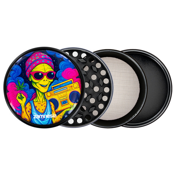 Area 420 Metall-Grinder-Kollektion (Zamnesia) - 4-teilig Ø63mm