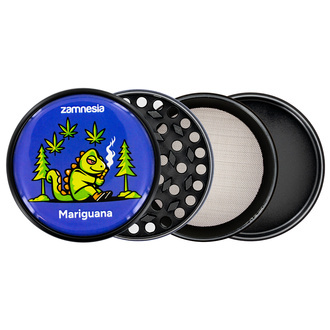 Puff Pals Metall-Grinder-Kollektion (Zamnesia) - 4-teilig Ø63mm