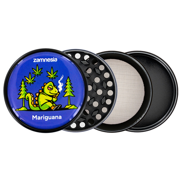 Puff Pals Metall-Grinder-Kollektion (Zamnesia) - 4-teilig Ø63mm