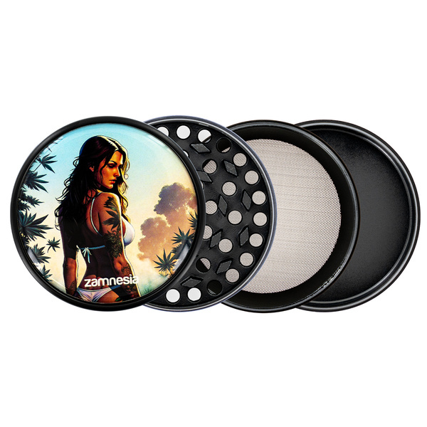 Bad Bitches Metall-Grinder-Kollektion (Zamnesia) - 4-teilig Ø63mm