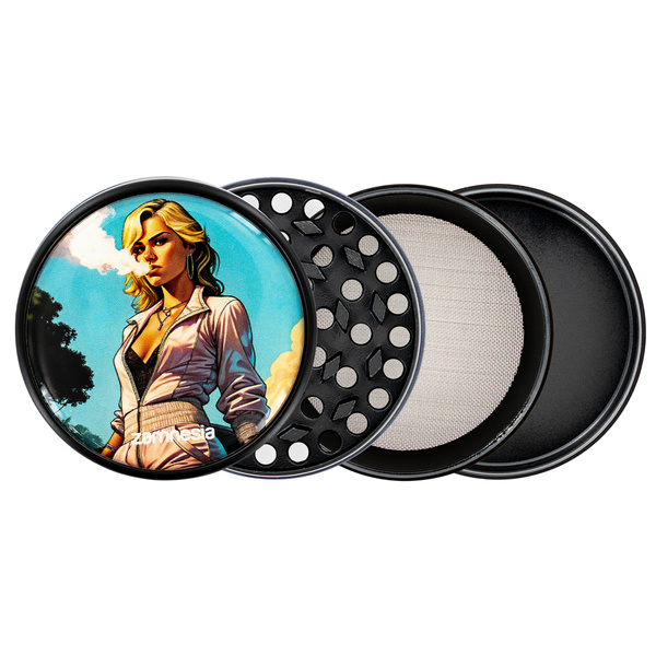 Bad Bitches Metall-Grinder-Kollektion (Zamnesia) - 4-teilig Ø63mm