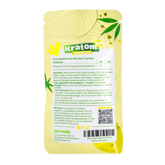 Kratom-Fruchtgummis 30 mg (Zamnesia)