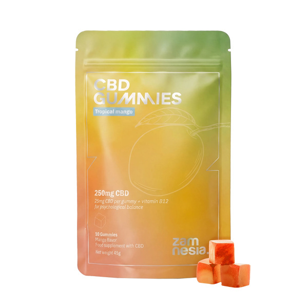CBD-Fruchtgummis Tropical Mango (Zamnesia)
