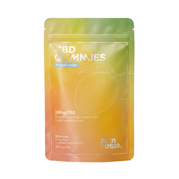 CBD-Fruchtgummis Tropical Mango (Zamnesia)