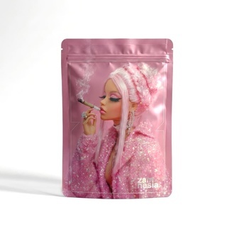 Stoner Baddie Z-Lock Stash-Beutel (Large)