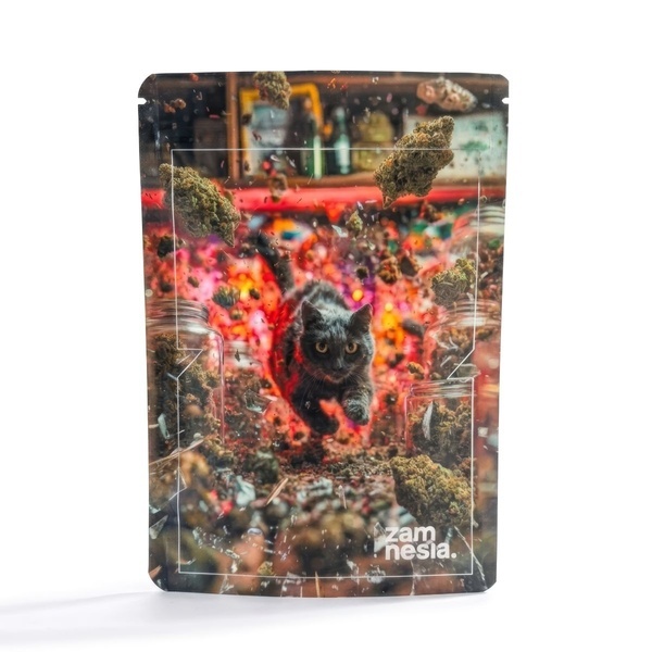 Cat-A-Strophe Z-Lock Stash-Beutel (Large)