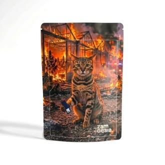 Cat-A-Strophe Z-Lock Stash-Beutel (Large)
