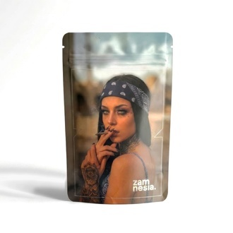 Stoner Girl Z-Lock Stashbeutel (Medium)
