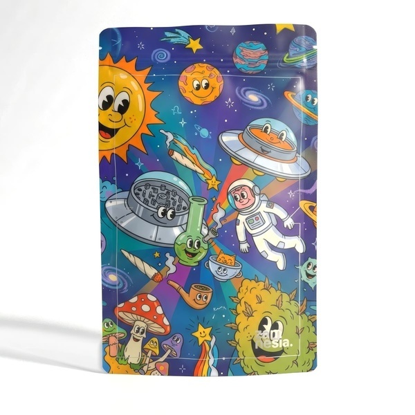 Trippy Toons Z-Lock Stash-Beutel (Extra Large)