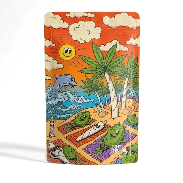 Trippy Toons Z-Lock Stash-Beutel (Extra Large)