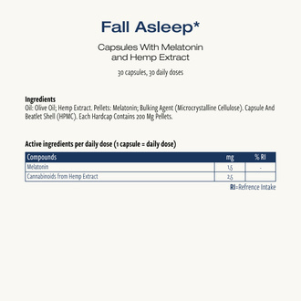Fall Asleep Kapseln (Cibdol)