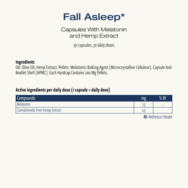 Fall Asleep Kapseln (Cibdol)