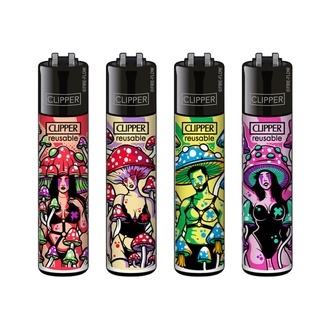 Clipper Feuerzeug Kinky Shroom