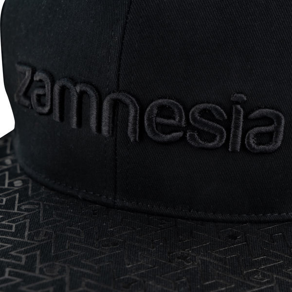 Zamnesia Snapback Cap Schwarz
