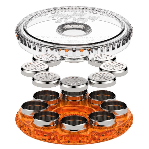 Magazin mit 8 Dosierkapseln