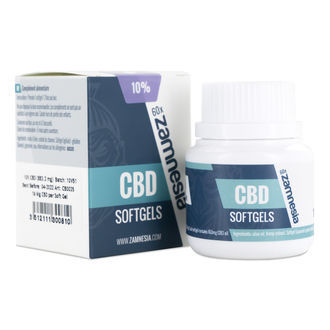 CBD Softgel-Kapseln 10% (Zamnesia) CBD Softgel-Kapseln 10% (Zamnesia)