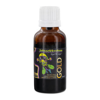 Jetpackkratom GOLD Flüssigextrakt - 80 mg