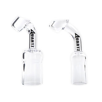 Quarz Glas-Banger 45° Winkel Quarz Glas-Banger 45° Winkel